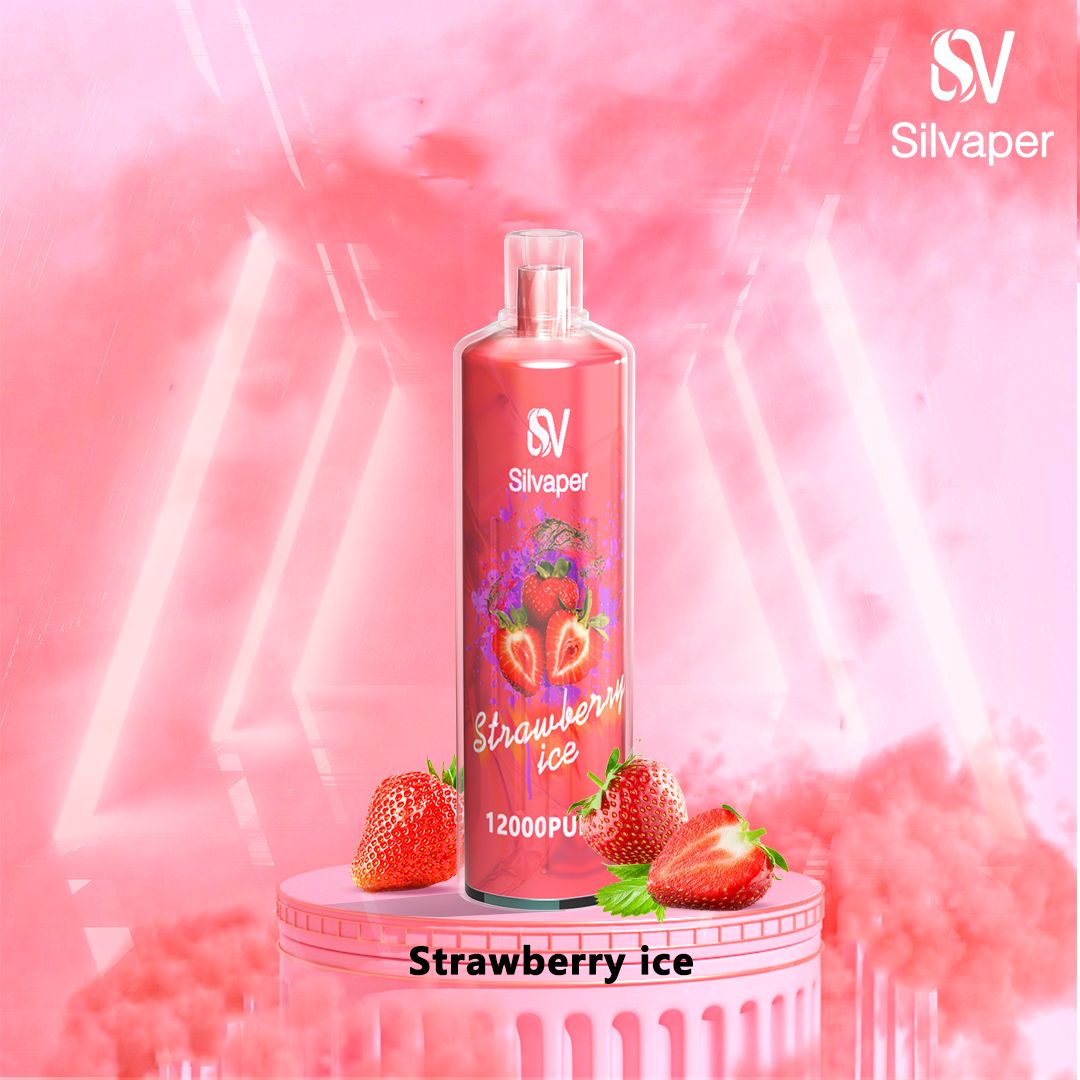 Strawberry Silvaper 12000 Puff Switch vapes Strawberry Silvaper 12000 Puff Switch vapes