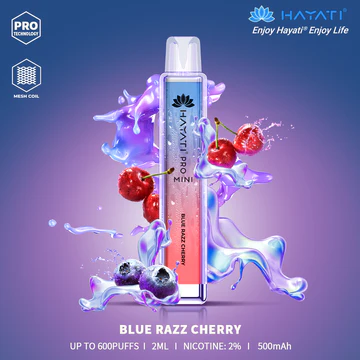 Hayati Pro Max - 4000+ puffs - Blue Razz Cherry Switch vapes in Pakistan