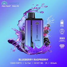 Hayati Pro Ultra-15k puffs-Blueberry Raspberry Switch vapes in Pakistan
