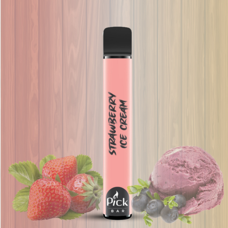 Pick Bar 600 Puffs - Strawberry Ice Cream 20mg Nicotine... Switch vapes Pick Bar 600 Puffs - Strawberry Ice Cream 20mg Nicotine... Switch vapes