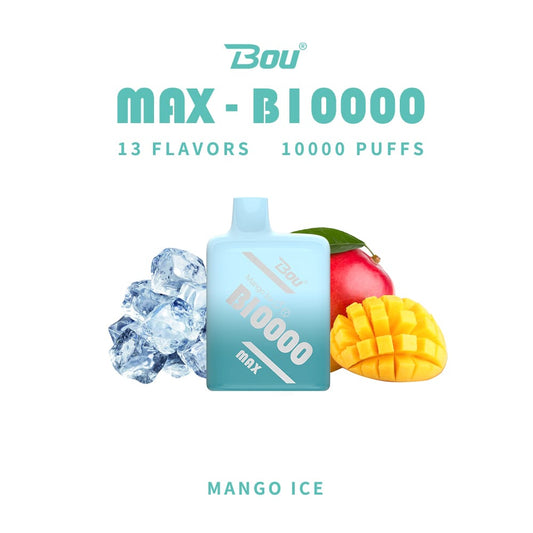 BOU MAX B1000.rechargeable device with a 650mah battery and 1.2ohm mesh coil. Switch vapes in Pakistan