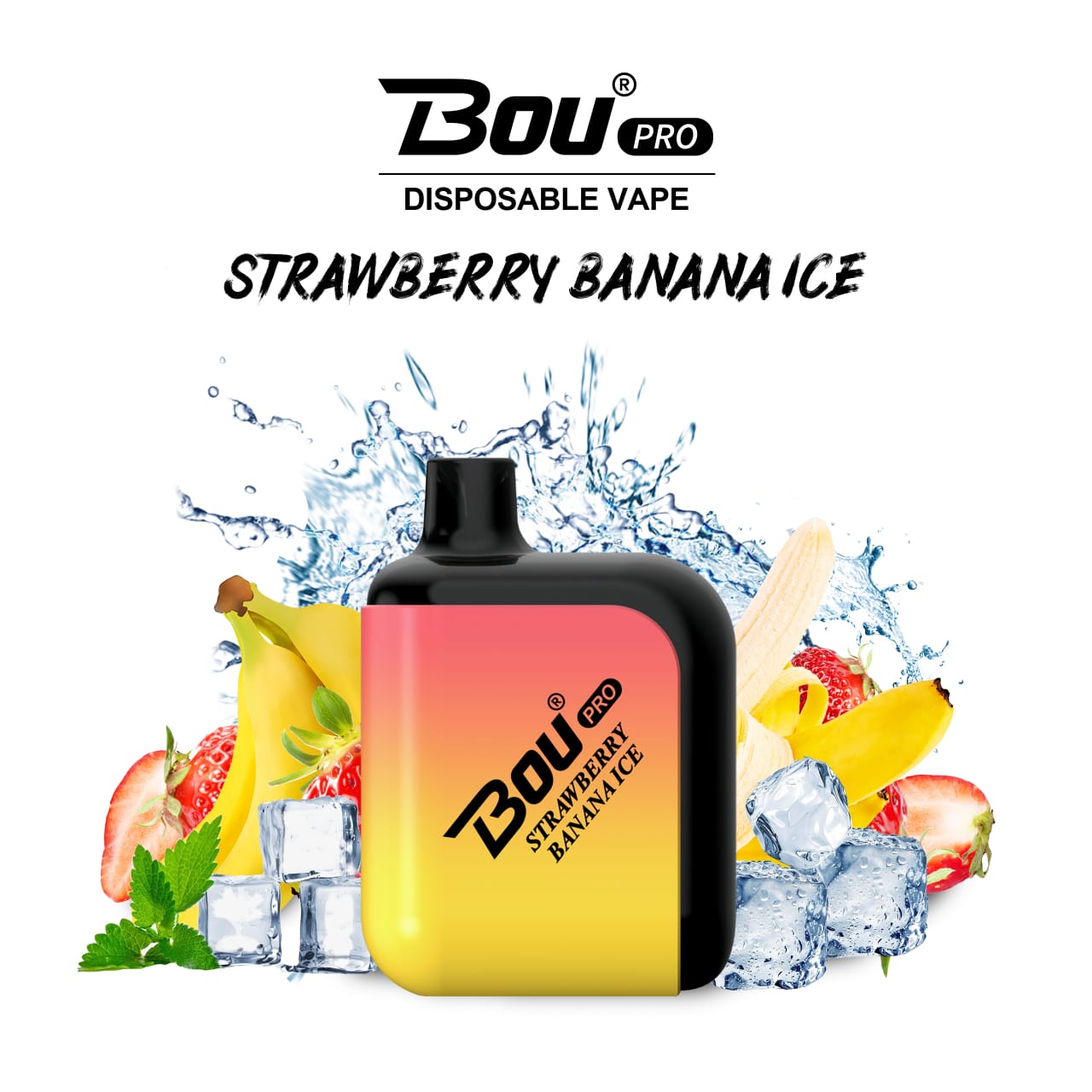 BOU pro 7000 puffs disposable vape.This device features a 1.2ohm mesh coil, 650mah battery, and 16ml of e-liquid salt nicotine Switch vapes in Pakistan