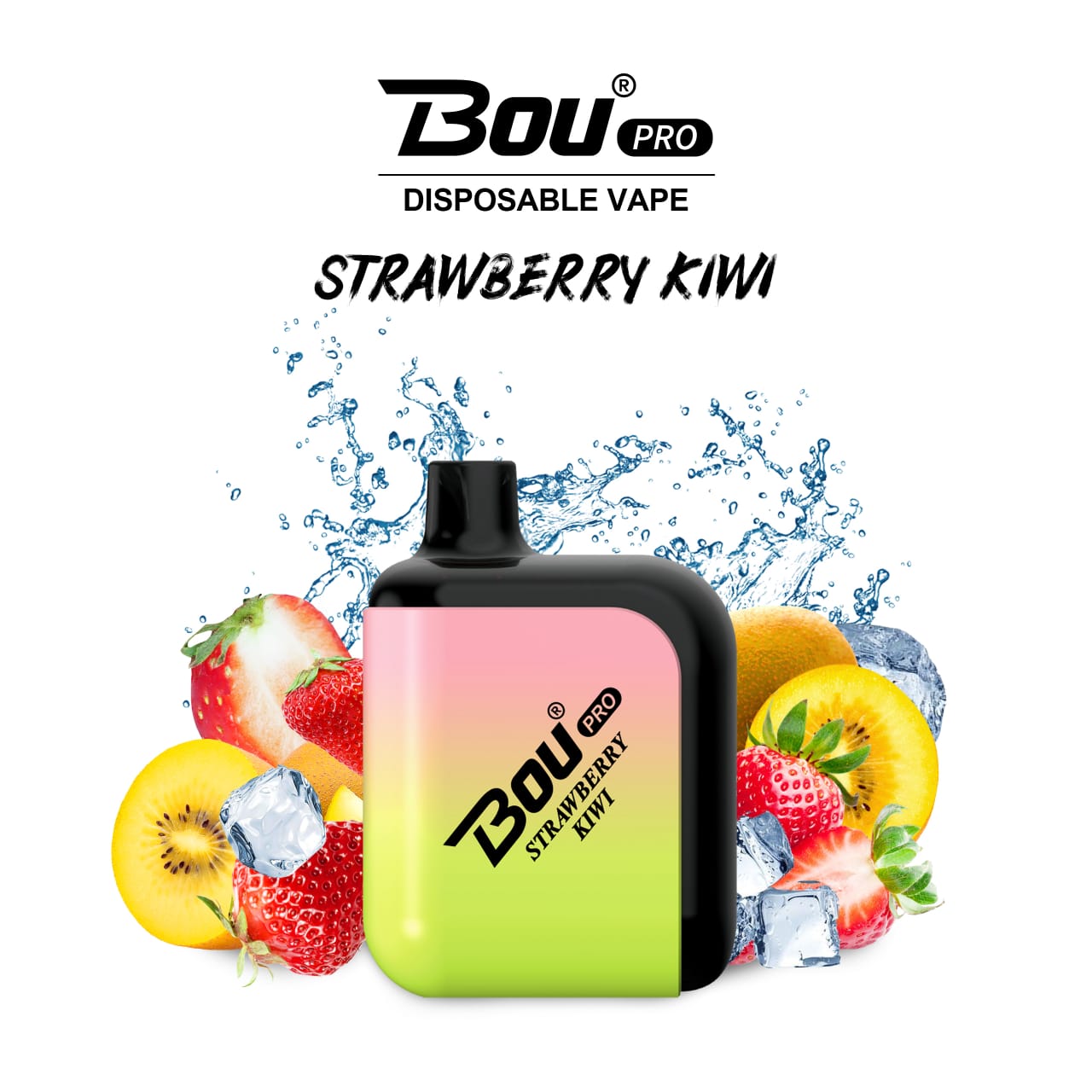 BOU pro 7000 puffs disposable vape.This device features a 1.2ohm mesh coil, 650mah battery, and 16ml of e-liquid salt nicotine Switch vapes in Pakistan