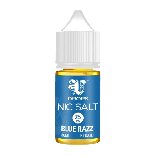 Blue-Razz-VDrops-30ml-Nicotine-Salt-E-Liquid Switch vapes in Pakistan