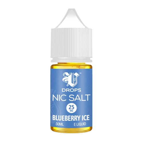 Blueberry-Ice-VDrops-30ml-Nicotine-Salt-E-Liquid Switch vapes in Pakistan