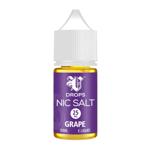 Grape-VDrops-30ml-Nicotine-Salt-E-Liquid Switch vapes in Pakistan