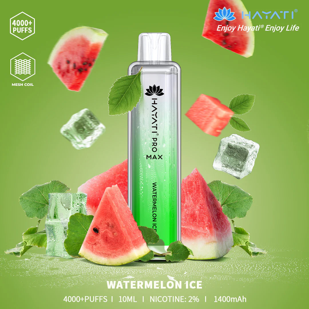 Hayati Pro Max - 15k puffs - Watermelon Ice