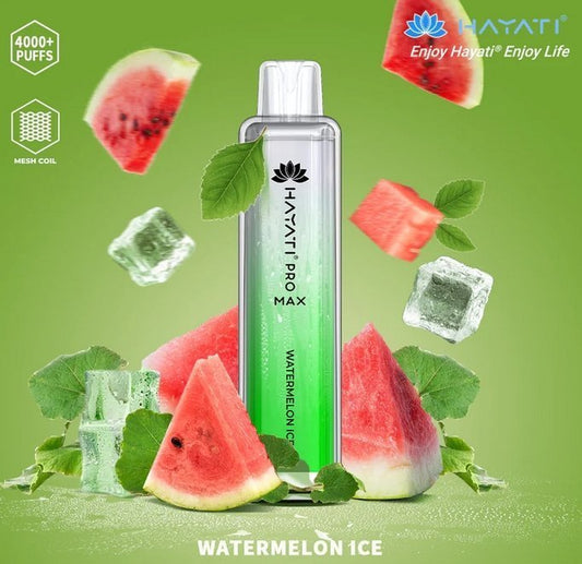 Hayati Pro Max-4k Puffs-Watermelon Ice Switch vapes in Pakistan