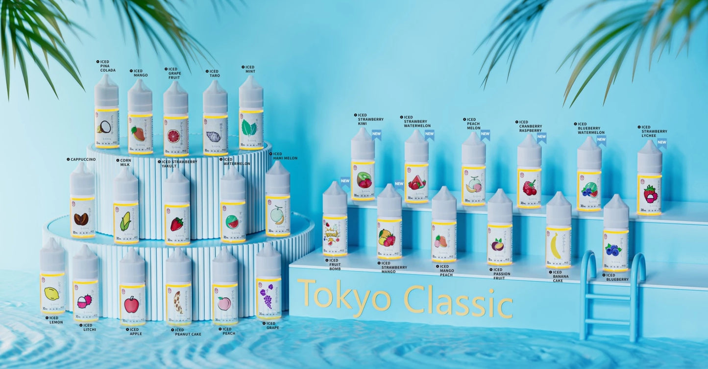 Tokyo Juices ( 35 and 50 ) mg ( Replica ) Switch vapes in Pakistan