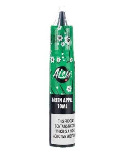 AISN - UK IMPORTED - GREEN APPLE - 10ML 20MG NICOTINE SALT Switch vapes in Pakistan