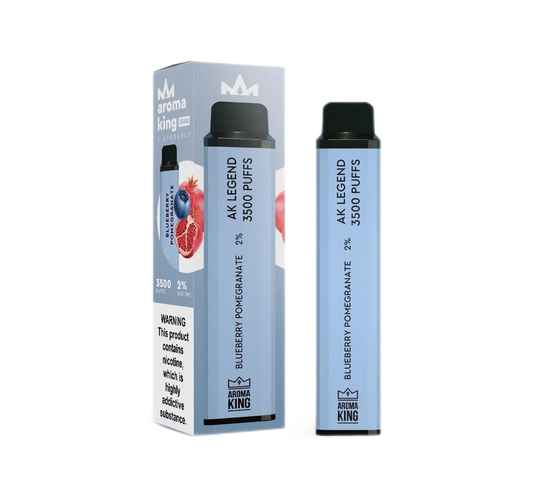 Aroma King Legend 3500 Puffs - Blueberry pomegranate 20mg Nicotine Switch vapes in Pakistan