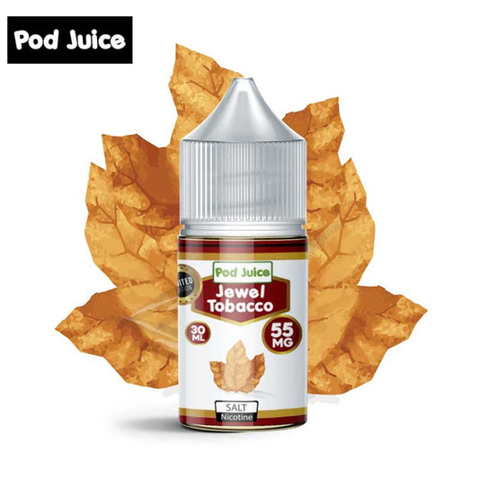 POD JUICE - JEWEL TOBACCO - SALT NICOTINE 30ML Switch vapes in Pakistan