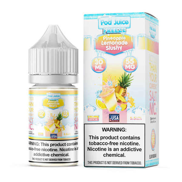 POD JUICE - PINEAAPPLE LEMONADE SLUSHY - SALT NICOTINE 30ML Switch vapes in Pakistan