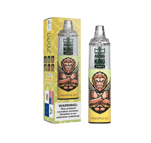 Aroma King Tornado 7000 puffs - Pineapple Ice 20mg Nicotine Switch vapes in Pakistan