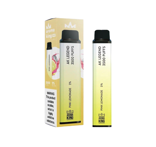 Aroma King Legend 3500 puffs - Pink Lemonade 20mg Nicotine Switch vapes in Pakistan