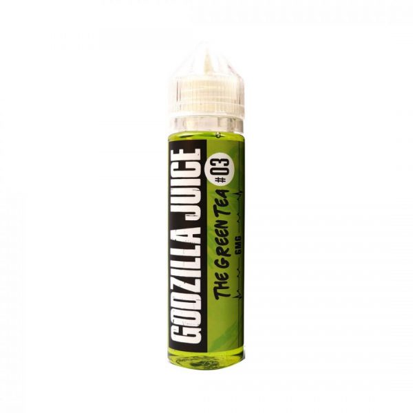 GODZILLA JUICE - 50ML ZERO NICOTINE - GREEN TEA Switch vapes in Pakistan