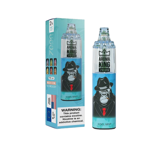 Aroma King Tornado 7000 puffs - Cool Mint 20mg Nicotine Switch vapes in Pakistan