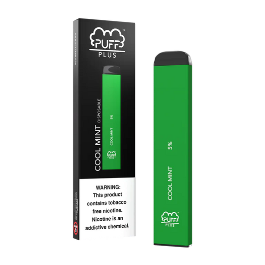 Puff Plus 1000 Puffs - Cool Mint 20mg Nicotine Switch vapes in Pakistan