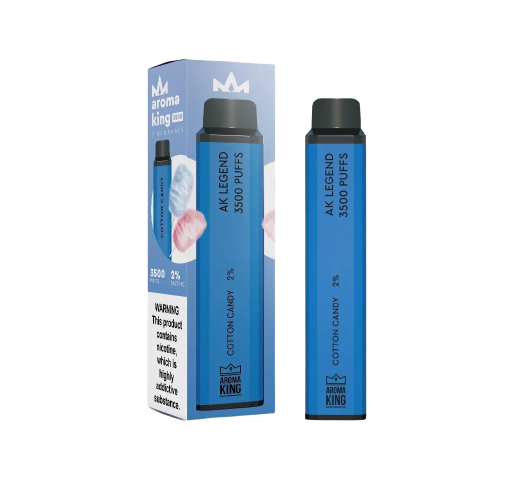 Aroma King Legend 3500 Puffs - Cotton Candy 20mg Nicotine Switch vapes in Pakistan