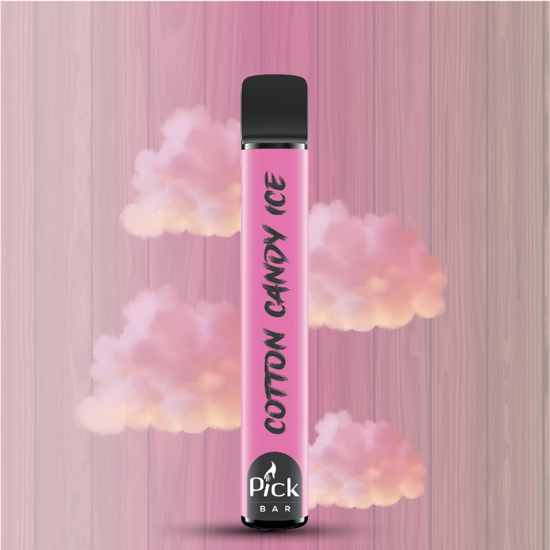 Pick Bar 600 Puffs - Cotton Candy Ice 20mg Nicotine Switch vapes in Pakistan