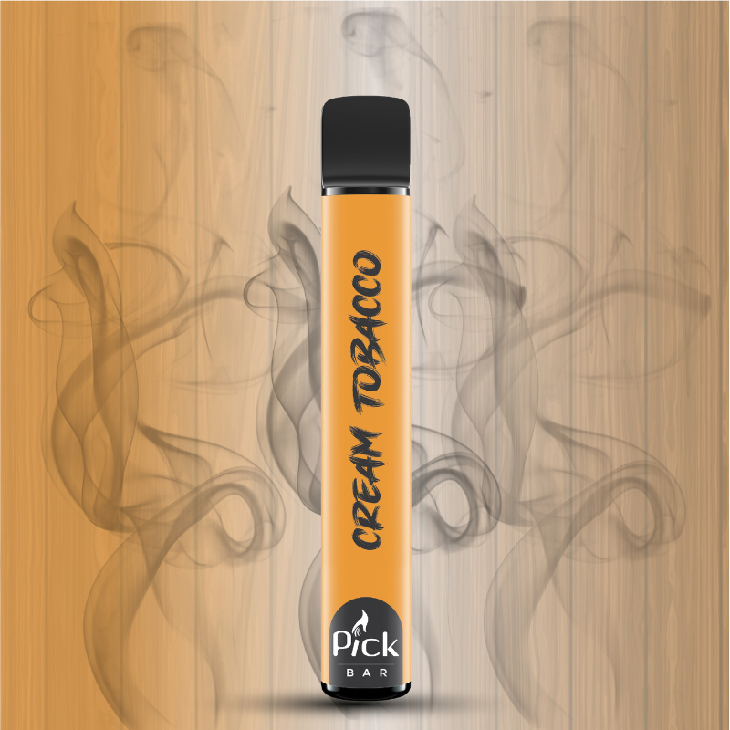 Pick Bar 600 Puffs - Cream Tobacco 20mg Nicotine Switch vapes in Pakistan