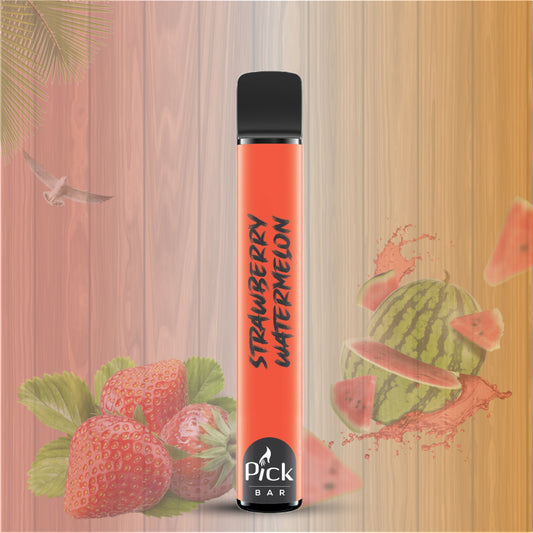 Pick Bar 600 Puffs - Strawberry Watermelon 20mg Nicotine Switch vapes in Pakistan