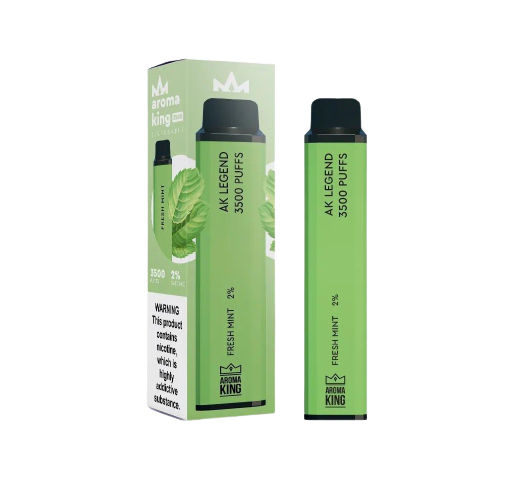 Aroma King Legend 3500 puffs - Fresh Mint 20mg Nicotine Switch vapes in Pakistan