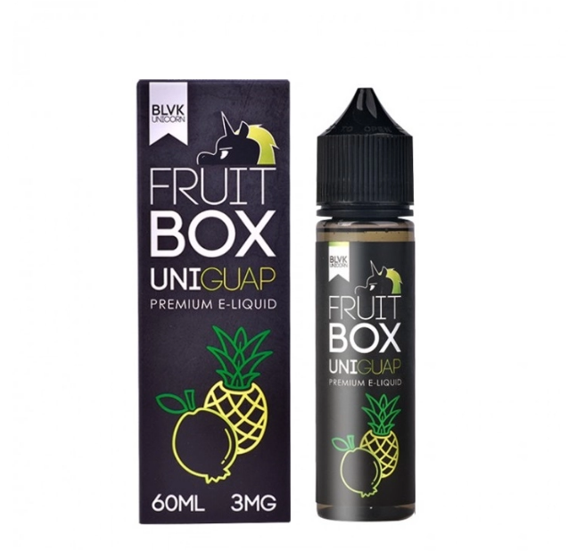 FRUITBOX - GUAVA PINEAPPLE - 60ML 3MG NICOTINE Switch vapes in Pakistan