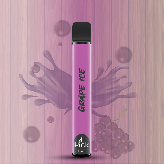 Pick Bar 600 Puffs - Grape Ice 20mg Nicotine Switch vapes in Pakistan