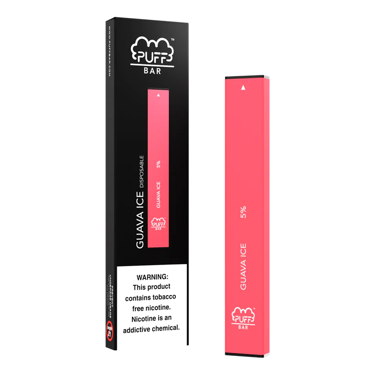 Puff Bar 500 Puffs - Guava Ice 20mg Nicotine Switch vapes in Pakistan