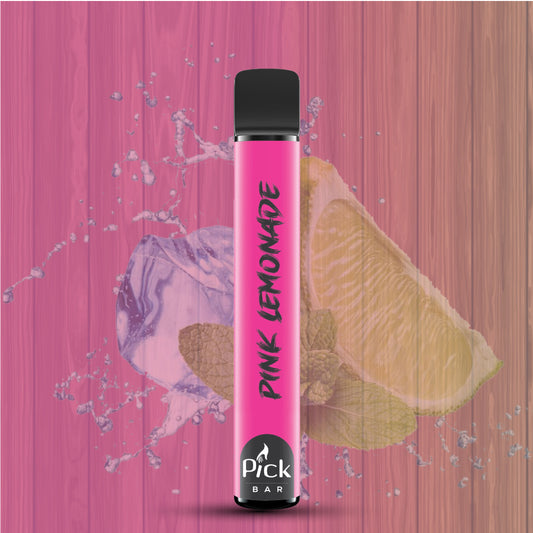 Pick Bar 600 Puffs - Pink Lemonade 20mg Nicotine Switch vapes in Pakistan