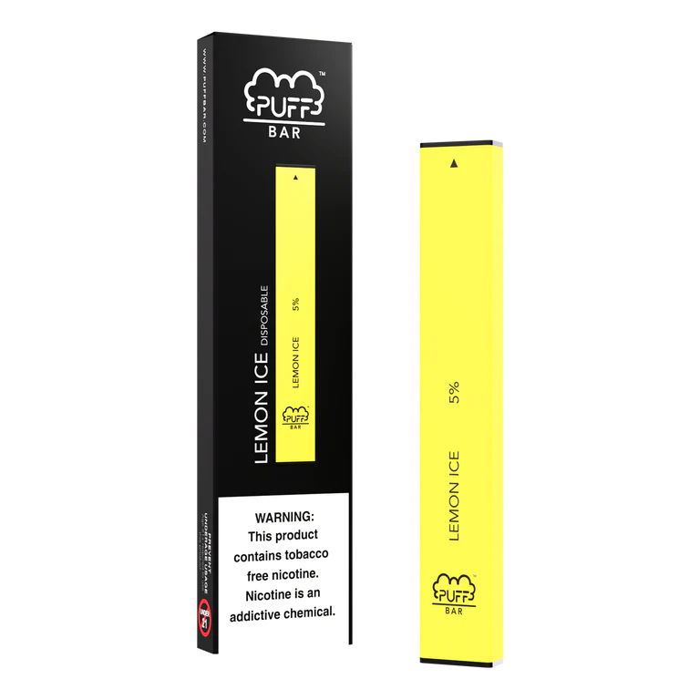 Puff Bar 500 Puffs - Lemon Ice 20mg Nicotine Switch vapes in Pakistan