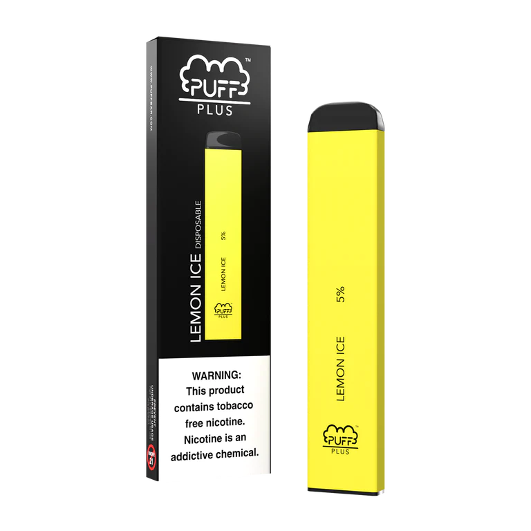 Puff Plus 1000 Puffs - Lemon Ice 20mg Nicotine Switch vapes in Pakistan