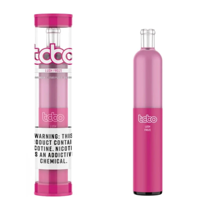 Tobo Vape 2500 Puffs - Lush Froze 20mg Nicotine Switch vapes in Pakistan