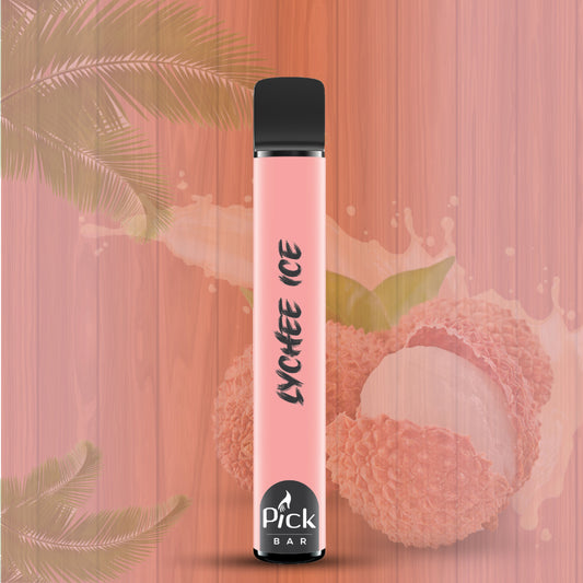 Pick Bar 600 Puffs - Lychee Ice 20mg Nicotine Switch vapes in Pakistan