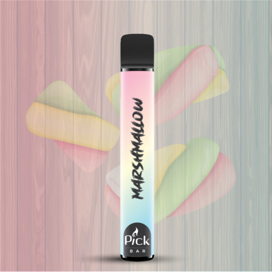 Pick Bar 600 Puffs - Marshmallow 20mg Nicotine Switch vapes in Pakistan