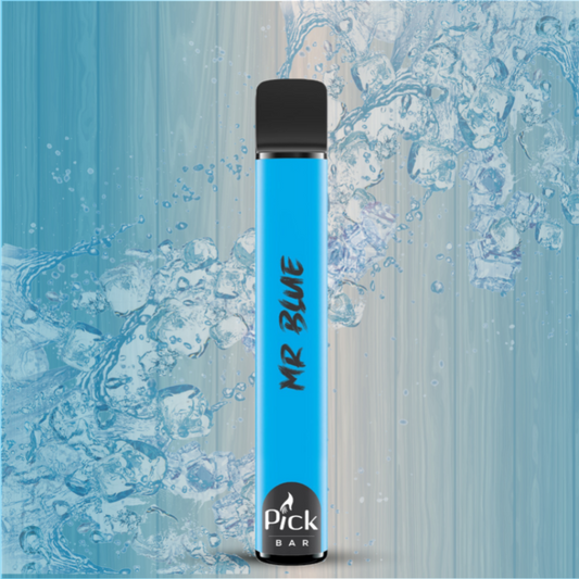 Pick Bar 600 Puffs - Mr Blue 20mg Nicotine Switch vapes in Pakistan