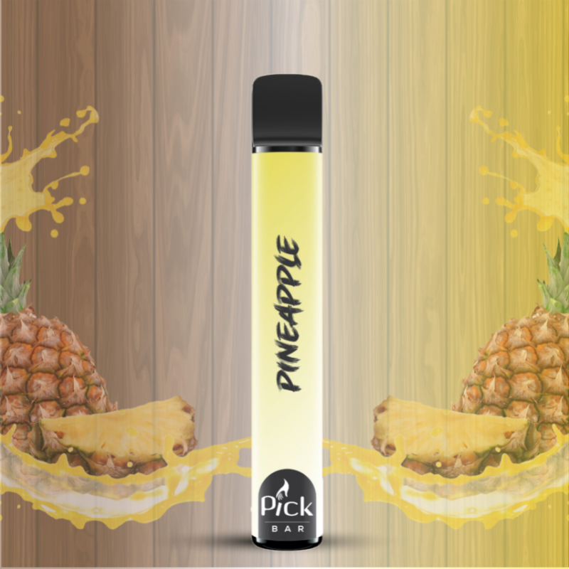 Pick Bar 600 Puffs - Pineapple 20mg Nicotine Switch vapes in Pakistan