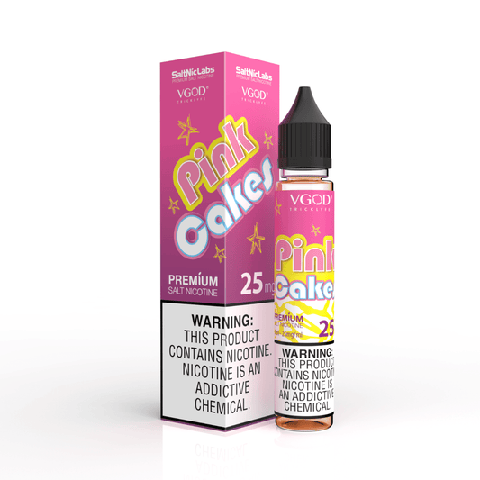 VGOD - PINK CAKES - SALTNICOTINE 30ML (25MG) Switch vapes in Pakistan