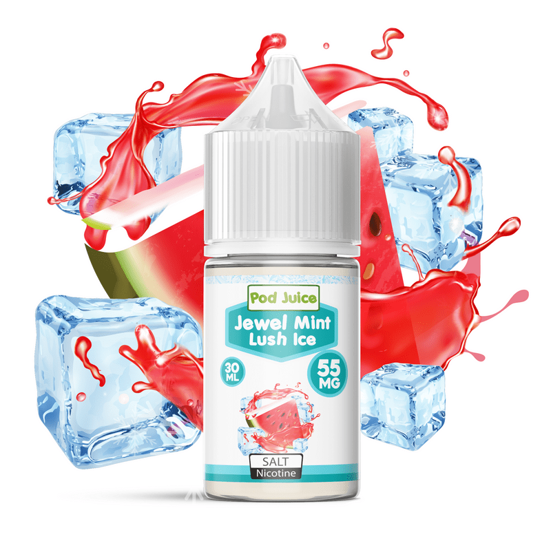 POD JUICE - JEWEL MINT LUSH FREEZE - SALT NICOTINE 30ML Switch vapes in Pakistan