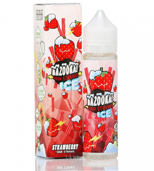 BAZOOOKA JUICE - SOUR STRAWBERRY ICE - 60ML 3MG NICOTINE Switch vapes in Pakistan