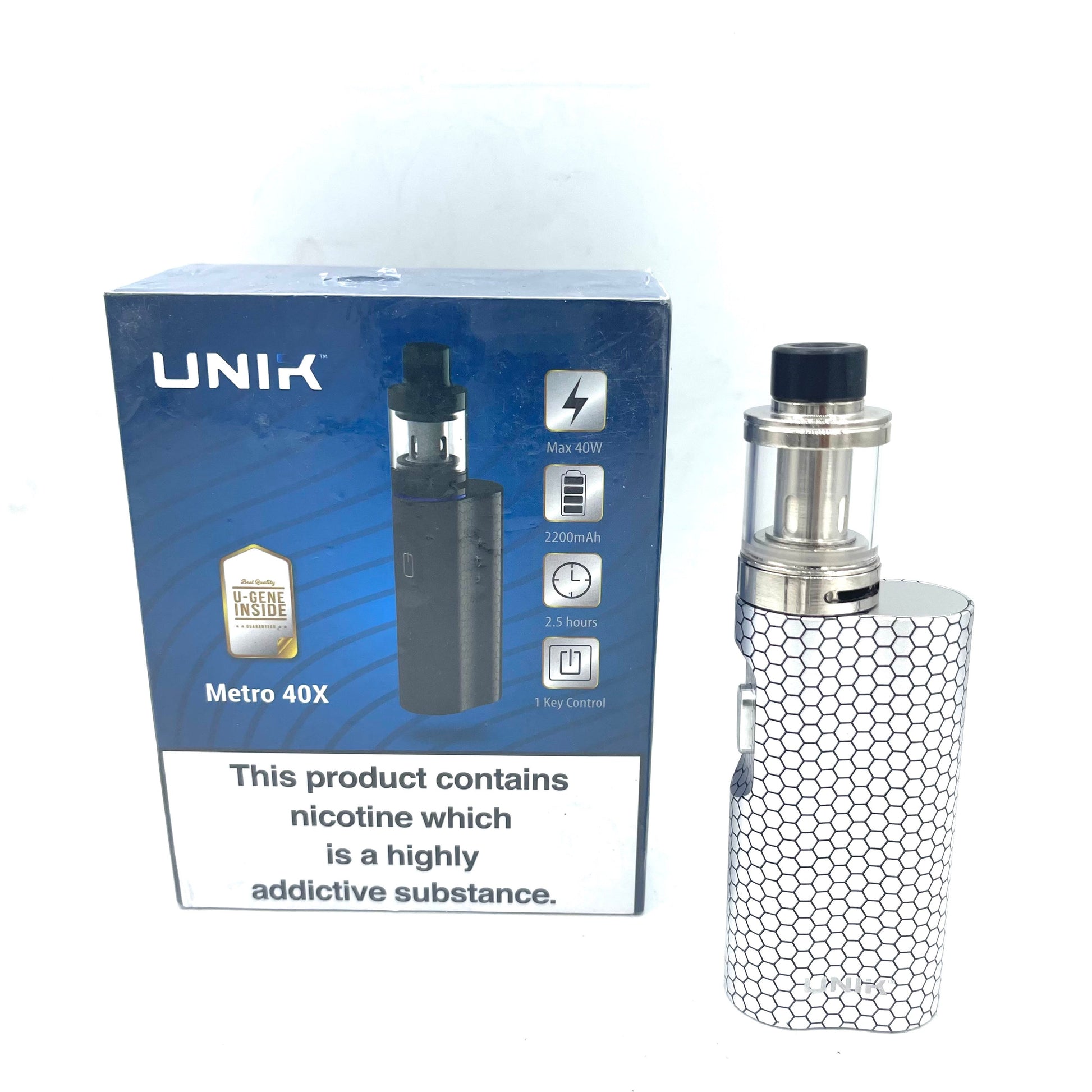 UNIK - METRO 40X SUB OHM KIT Switch vapes in Pakistan