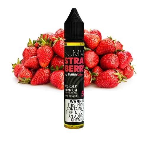 VGOD - SUMMER STRAWBERRY - SALTNICOTINE 30ML (25MG) Switch vapes in Pakistan